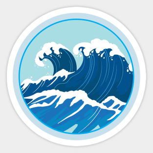 Big Wave Sticker